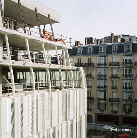 Banque Postale, chantier, Poste Immo, Paris , architecture , Chaix et Morel, renovation