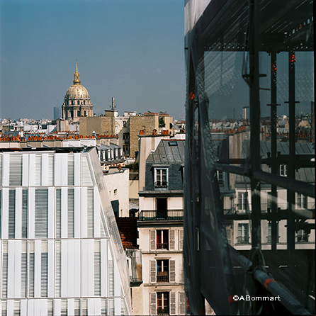 Banque Postale, chantier, Poste Immo, Paris , architecture , Chaix et Morel, renovation